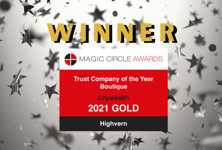 HIGHVERN wins ‘Boutique Trust Company of the Year’ at Magic Circle Awards