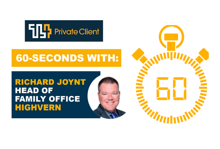 60 seconds with Richard Joynt
