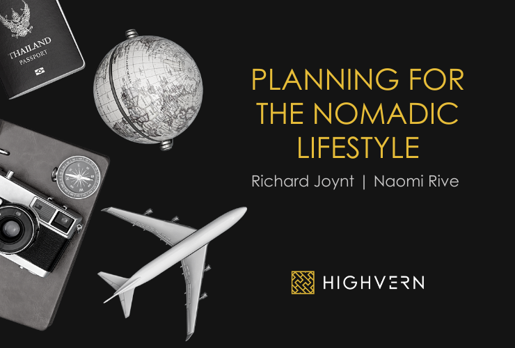 Planning for the Nomadic Lifestyle