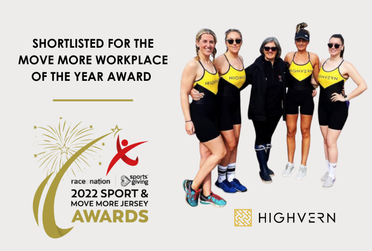 HIGHVERN shortlisted for Move More Workplace of the Year Award