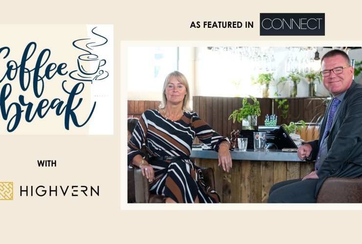 Coffee Break interview in Connect magazine
