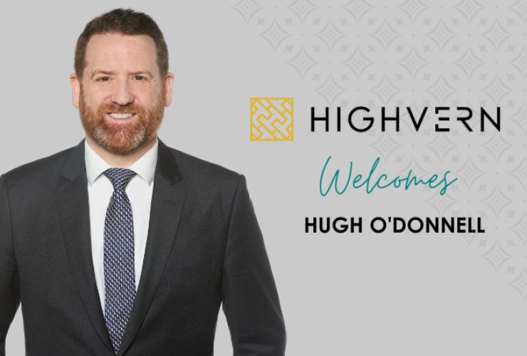 Hugh O’Donnell joins HIGHVERN’s Swiss office as Client Director