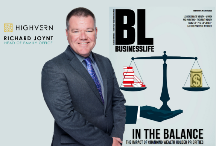 Richard Joynt features in BL Global magazine