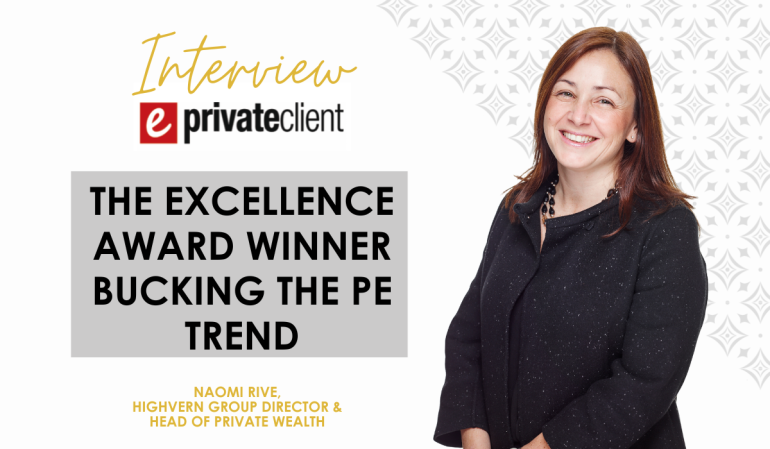 The Excellence Award winner bucking the PE trend