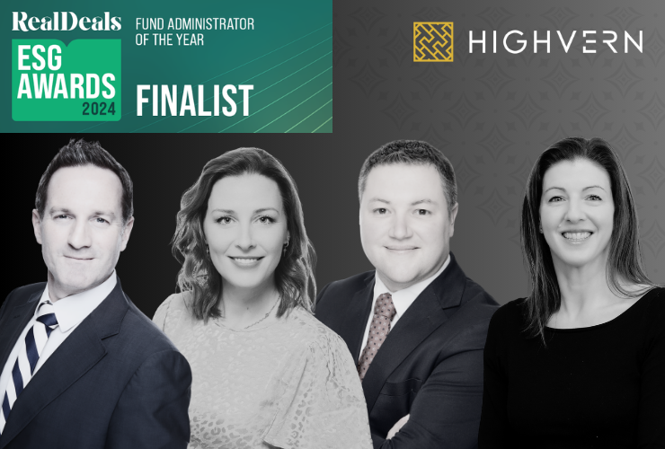 Highvern Funds Team Named Finalist at Real Deals ESG Awards 2024