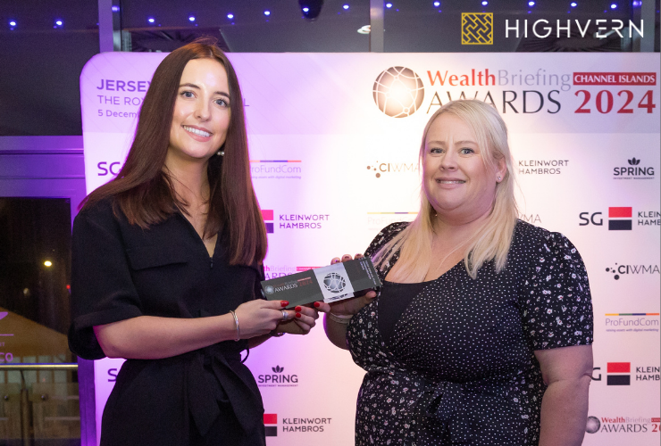 HIGHVERN receives Top Honour for Fund Administration at WealthBriefing Channel Islands 2024 Awards