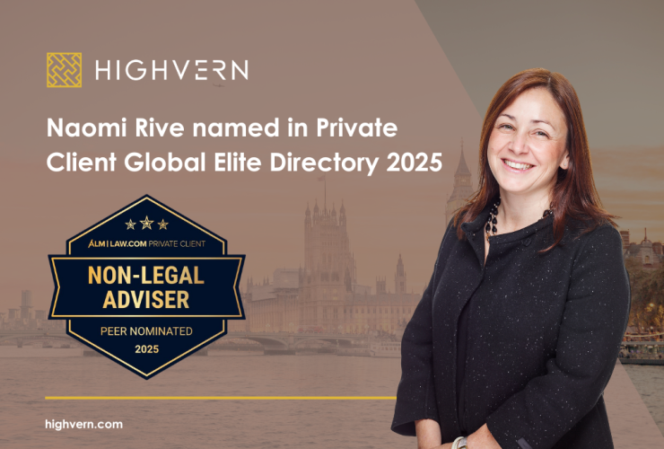 Naomi Rive named in Private Client Global Elite Directory 2025