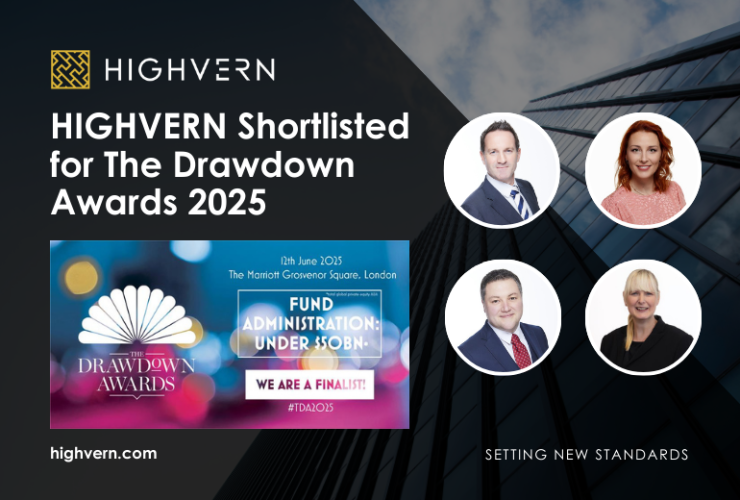 HIGHVERN shortlisted for the drawdown awards 2025