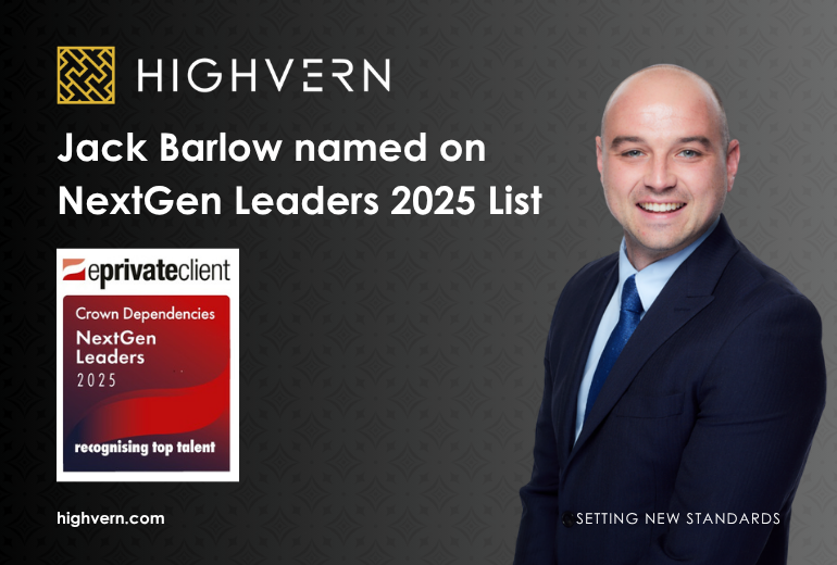 HIGHVERN’s Jack Barlow named on Eprivateclient Next Gen Leaders 2025 List