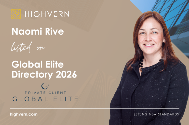 Naomi Rive named on ALM’s Global Elite Directory 2026
