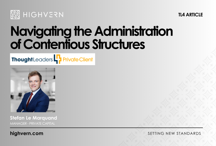 Navigating the Administration of Contentious Structures